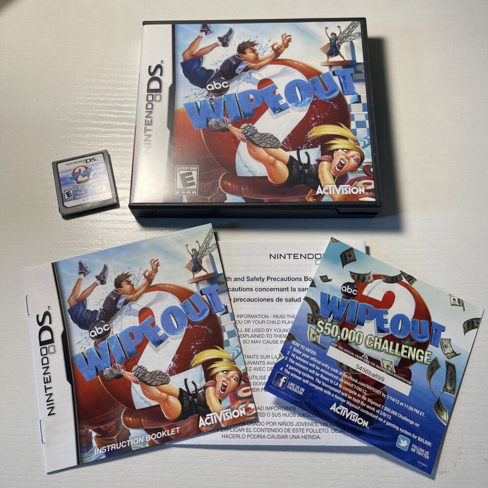Nintendo DS - Wipeout 2 - Game & Manual